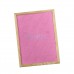 Felt Letter Board 18x12". Changeable Message Board Sign, Oak Frame. Pink   302689889793